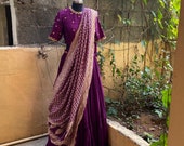 Women’s lehenga set / teen crop top lehenga / Indian crop top skirt USA / wedding lehenga USA /banarasi lehenga choli /voggish usa