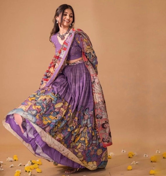 Best purple designer lehenga choli for Book Looks  Latest bridal lehenga,  Wedding lehenga designs, Half saree lehenga