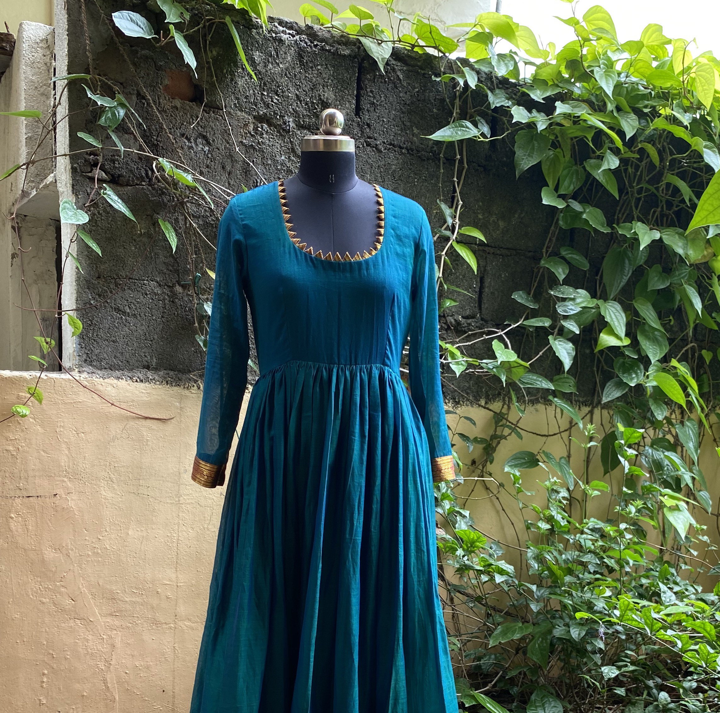 anarkali kurta black