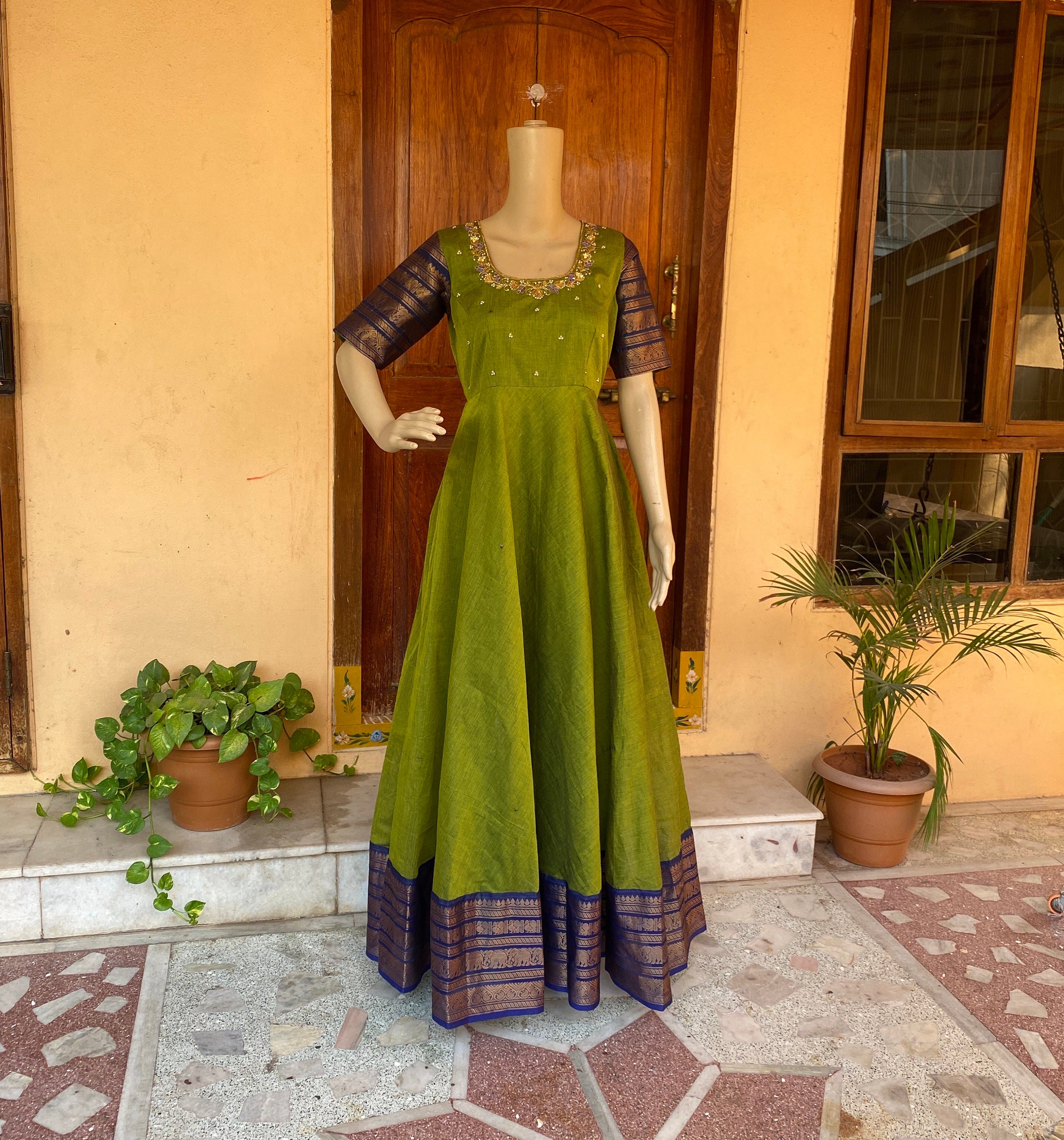 9 Designer Dresses Made From Old Sarees To Try In 2022