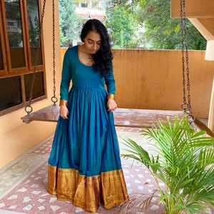 Narayanpet Long Frocks- Different Colors Available
