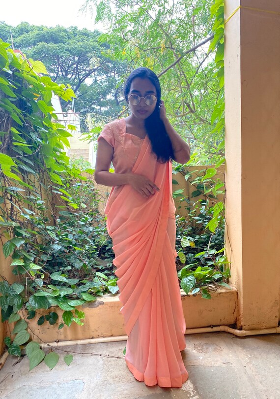 modern silk saree blouse