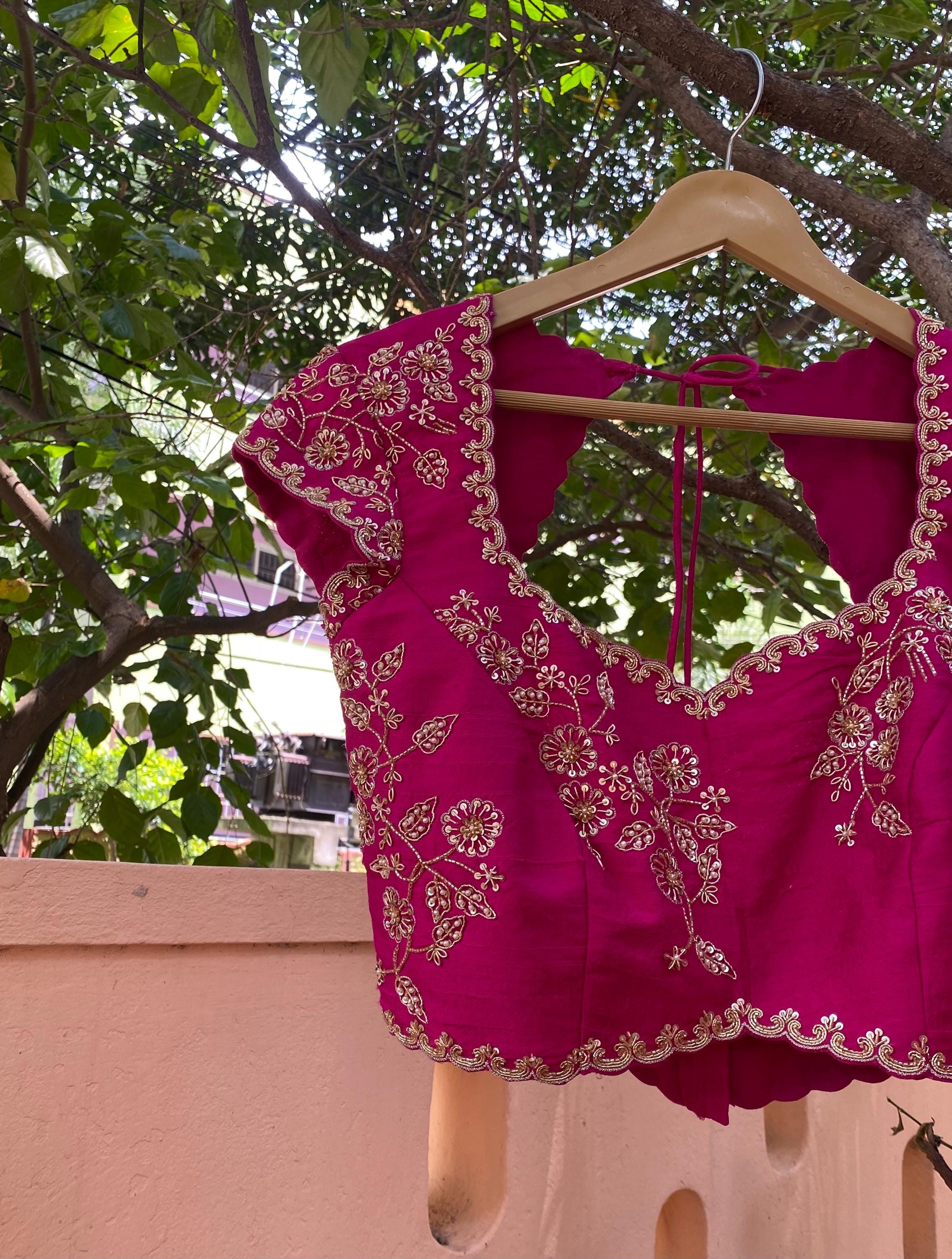 n*k様 Embroidery jacquard blouse ブルレア Bluelea Embroidery