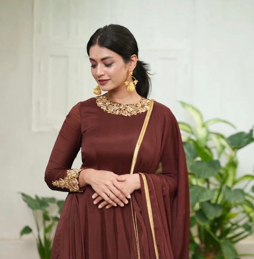 Banarasi Anarkali - Etsy