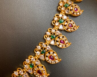 Mango Haram Short Temple Jewelry Set 