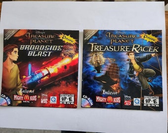 2 Treasure Planet CD Rom Games