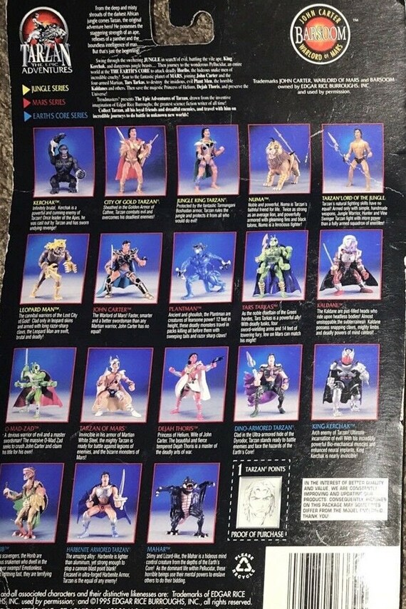 Tarzan Epic Adventures at the Earth's Core Horib the Snakeman 1995