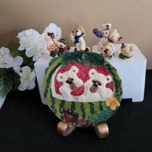 Miniature Shelly Summer Bounty Teaset
