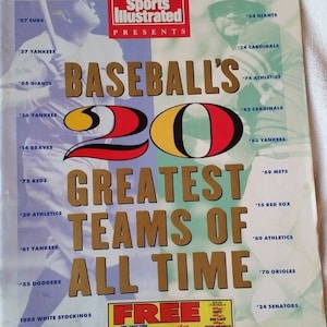 1991 Sports Illustrated 20 Greatest Teams