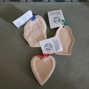Ceramic Cookie and Paper Casting Molds