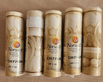 5 rollos de borde adornado Norwall CH77636