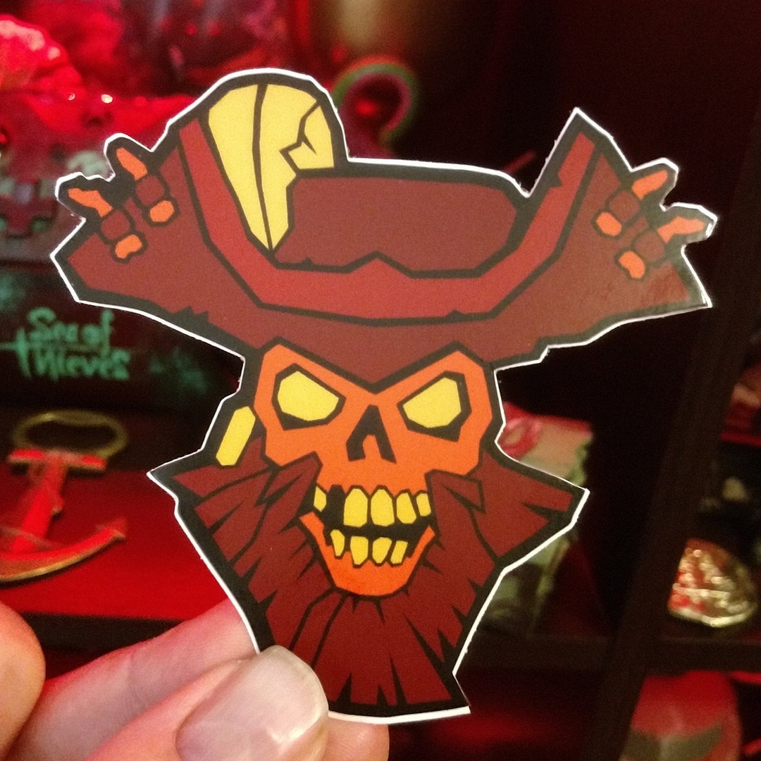 Flame Heart Decal Sea of Thieves Inspired Etsy Canada