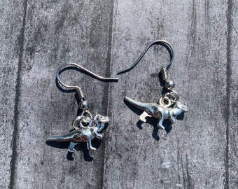 T. rex Earrings
