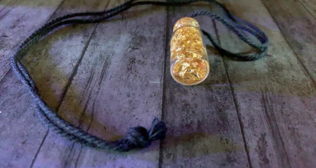 Pot of Gold Necklace Etsy