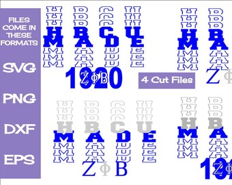 It S In My Dna Zeta Svg Zeta Phi Beta Etsy