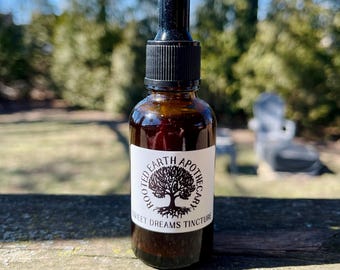 Süße Träume Kräutertinktur 1oz | Sanft & Beruhigend | Kräuterextrakt in kleiner Charge