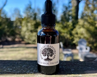 Mood Magic Herbal Tincture 1oz • Soothing & Uplifting • Small Batch Herbal Extract