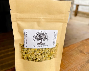 Chamomile Tea - Soothing Herbal Blend - Small Batch Wellness Tea