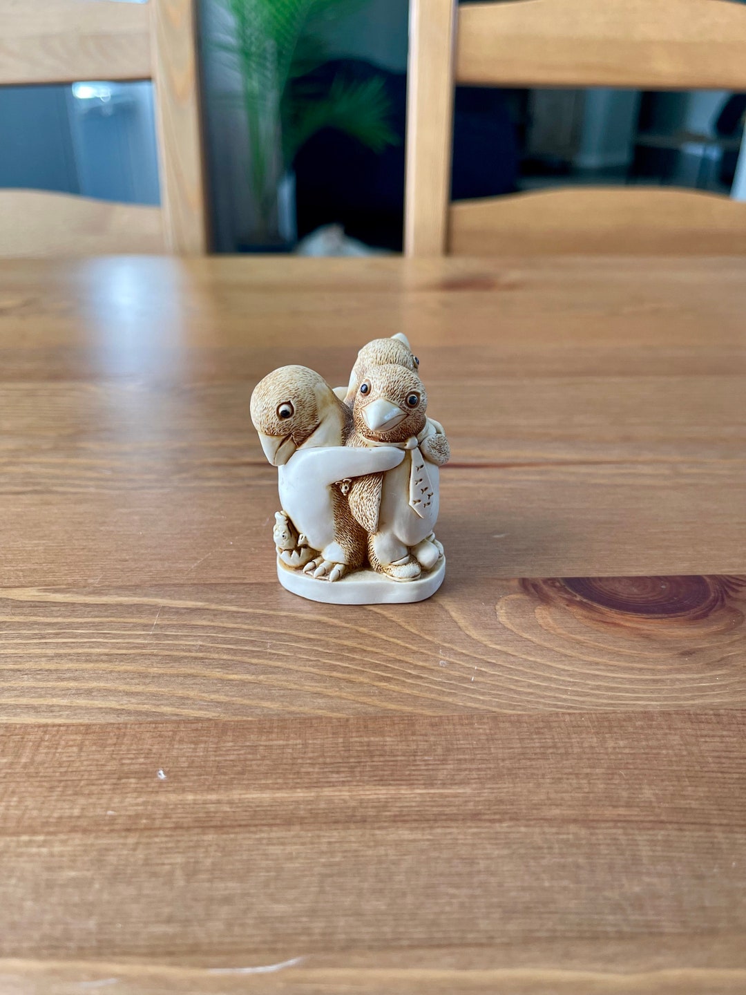 Vintage Harmony Kingdom Penguin Figurine Trinket Box - Etsy