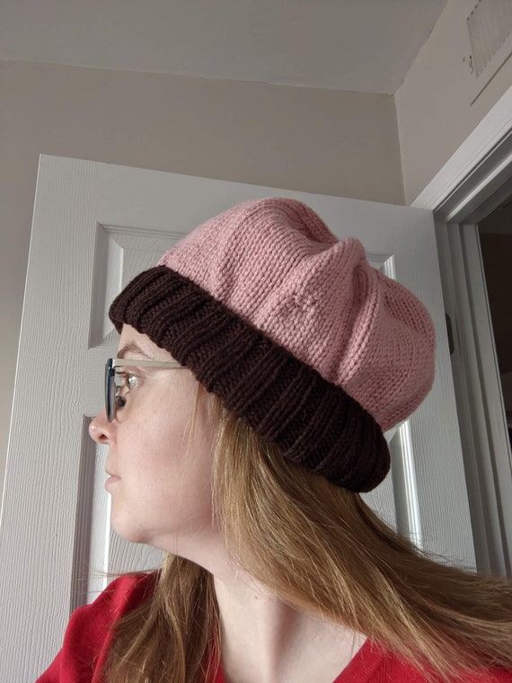Pink and Brown Knit Hat Amazon.com: Jeanne Simmons Girl main image 4
