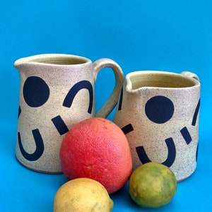 ceramic pitcher, lemonade and water pitcher, shape pitcher image 3