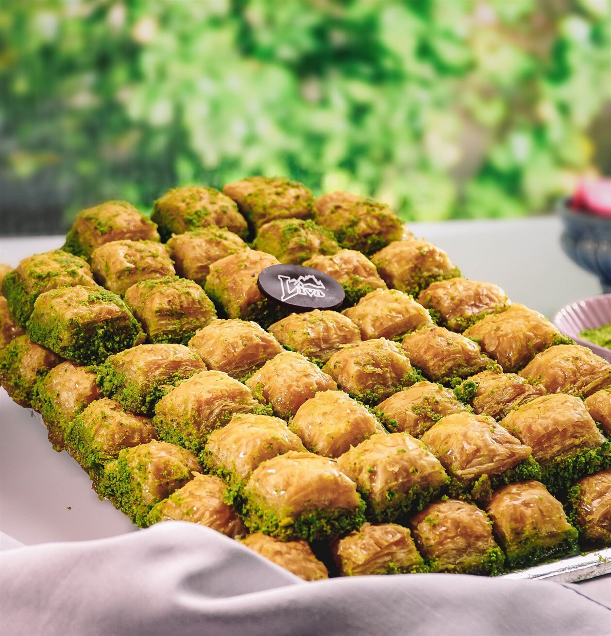 Dry Pistachio Best Baklava Turkish Fresh Gaziantep Baklawa Halal 1500
