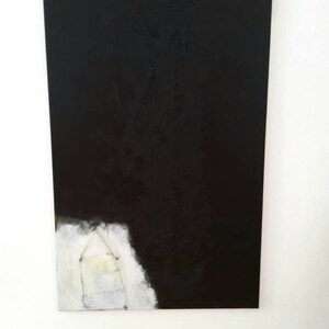 Acrylic painting in large format format 120x80 cm,Abstract art,Mix technique,industrial art