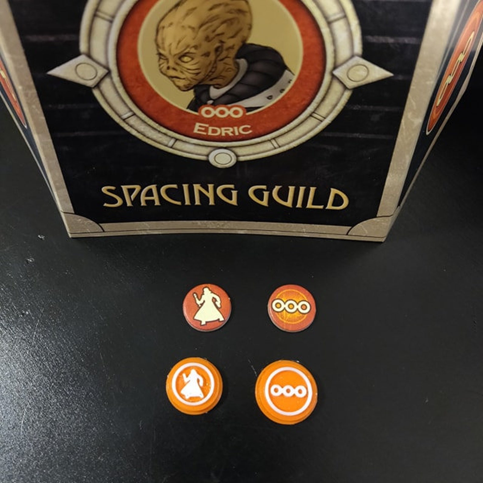 Dune Board Game Faction Player Disks 136 pieces Expansion Etsy