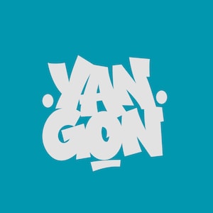 Yangon Rangún City estilo graffiti logo descargar vector pdf archivo camiseta pegatina signo