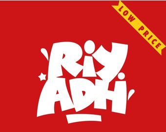 Riad Graffiti Vektor Logo