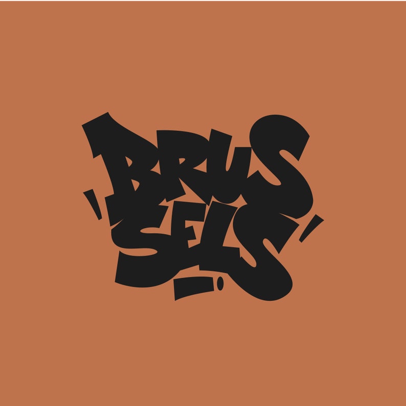 Download Brussels graffiti logo city svg download vector pdf ...