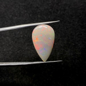 Natural Ethiopian Opal Pear Cabochon (13.55 Cts, 23*13.5*10 MM)
