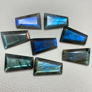 Labradorite Fancy Cut, Top Quality, Natural Labradorite Faceted, FancyShape, 20*13 MM, Labradorite Gemstone, For Making Jewellery, AT-876