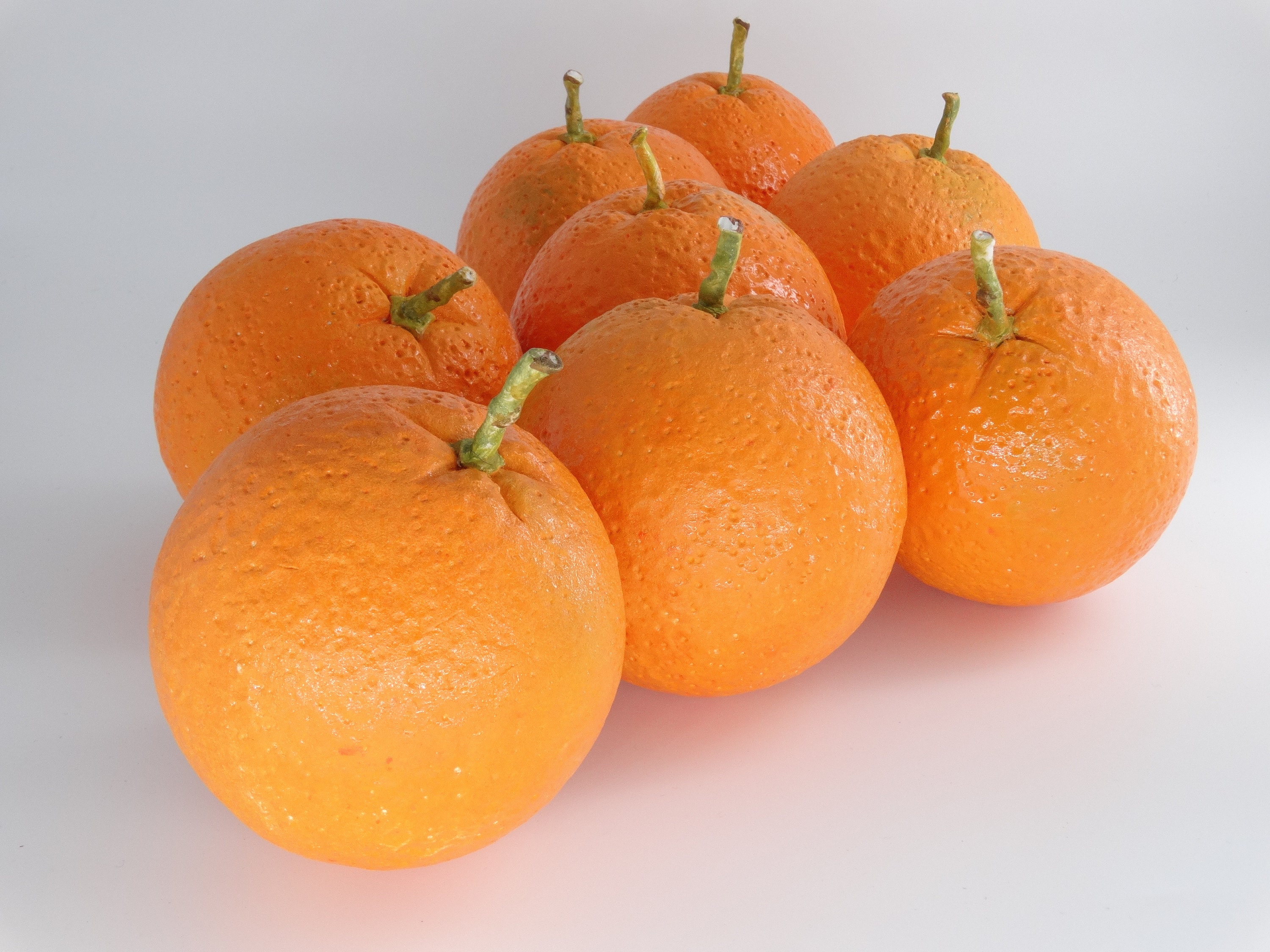 1pc Artificial Orange, Vivid Faux Fruit For Decoration, Home