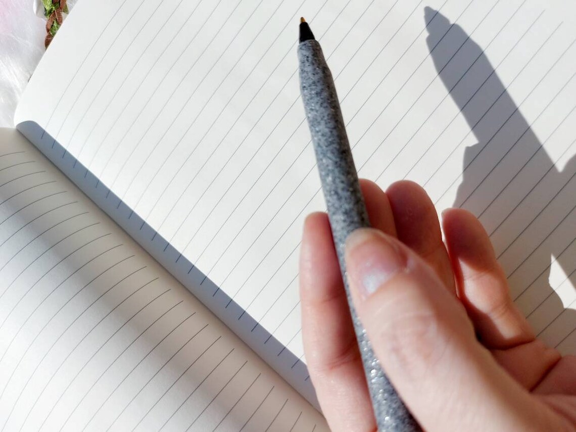 Custom ballpoint writing pen for journaling or a end of term Etsy