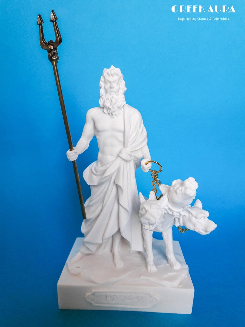 Statue dHadès / Dieu grec des enfers Statue grecque Cadeau Etsy