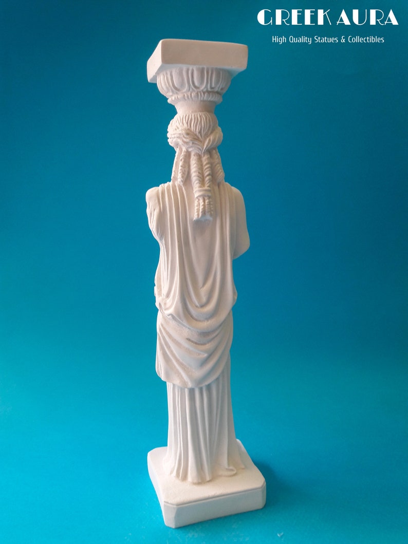 Caryatid Statue Female Idol Column Statue Erechtheion / Etsy