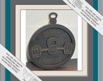 2022 Instant Digital Download ~   Weight Plate Crossfit svg cut file,  - about 3.8" round