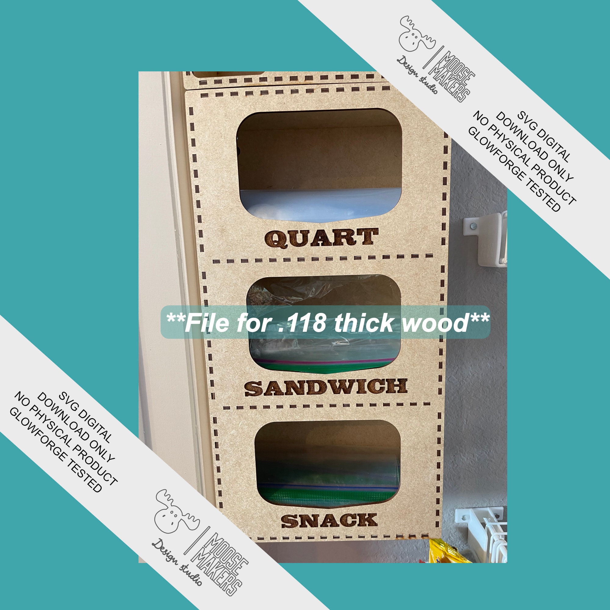 Blueprints & Patterns Kits & How To Storage Bag Organizer SVG Home