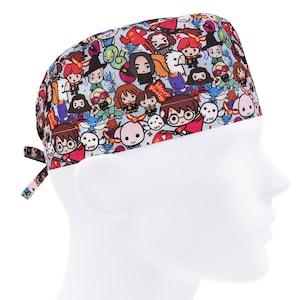 Fantasy scrub cap, magic scrub hat, surgical caps men, nurse hats for men, funny surgeon cap, doctor gift idea, wizard surgery cap