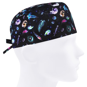 Scrub caps men, surgical cap, scrub hats, nurse hat, microorganisms scrub cap