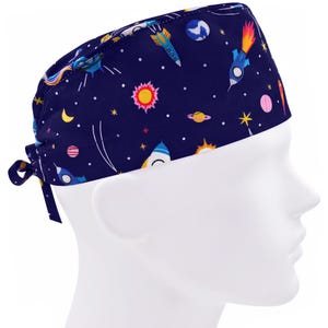 Casquettes de récurage pour hommes, bonnets de récurage, bonnet de chirurgie, casquette d&#39;infirmière, bleu sidéral