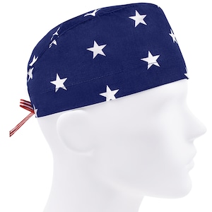 OP-Haube, OP-Haube, OP-Haube USA, Sterne, Sterne, feiner Damenhut