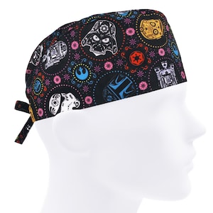 Scrub cap men, surgical hat, mens nurse cap, scrub hats, fantasy doctor cap