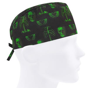 Touca cirúrgica masculina, touca cirúrgica de esqueleto, touca de enfermeira para coluna, chapéus cirúrgicos para órgãos, touca cirúrgica de ossos