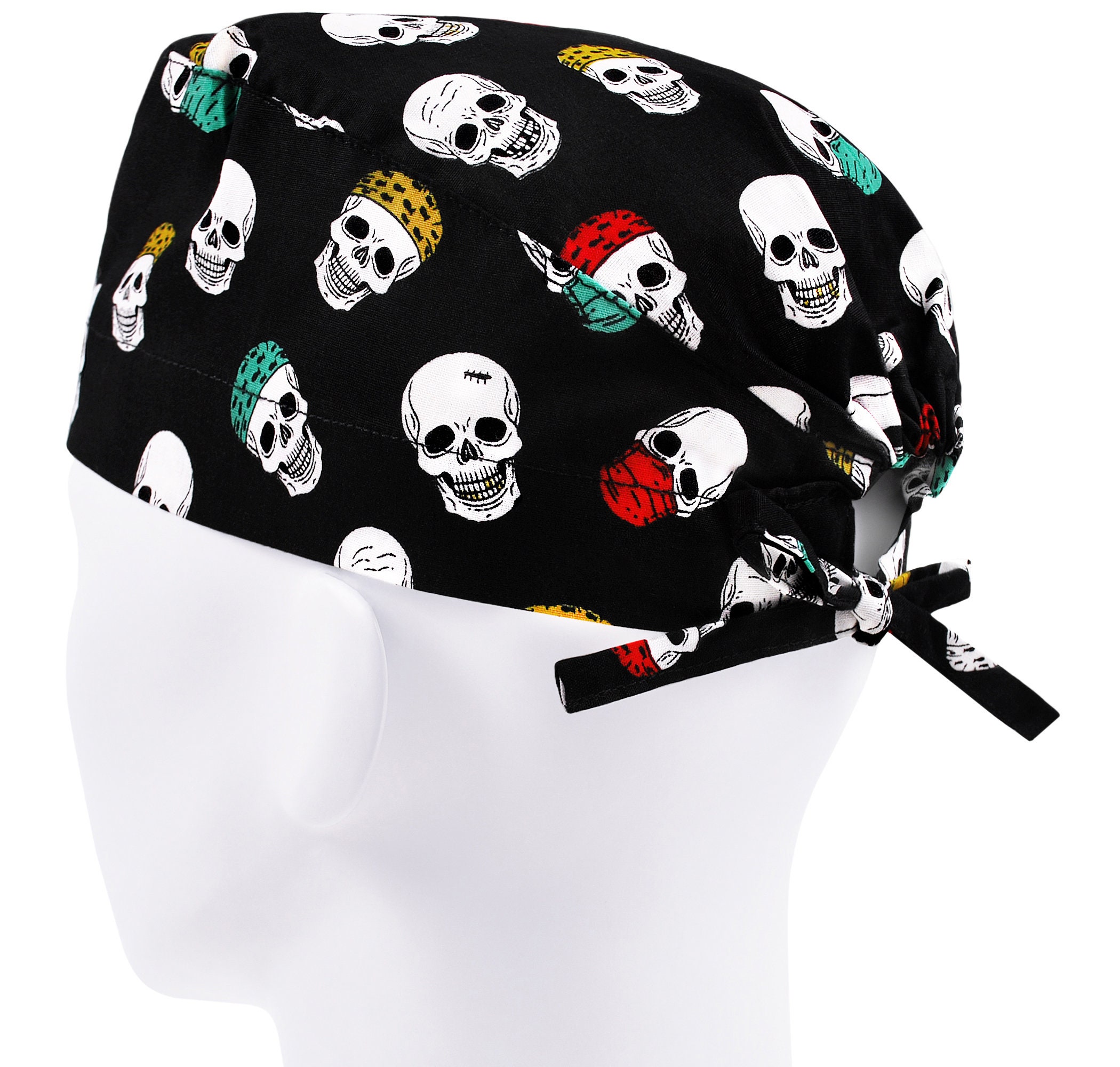 Scrub Caps for Men Scrub Hats Surgical Hat Nurse Cap Black Etsy