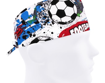 Fußball Scrub Mützen, Fußball chirurgische Mützen, Krankenschwester Cap Herren, Baumwolle OP Hut