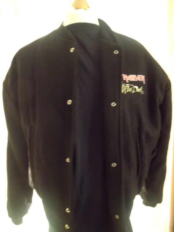 Vintage Iron Maiden bomber jacket Gem