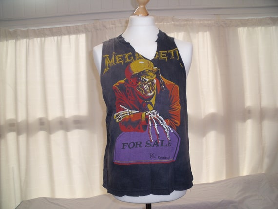 Vintage Megadeth custom t shirt