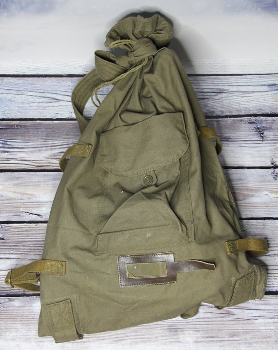 Original Soviet Soldier Set, Vintage Traveler Set of Four Military